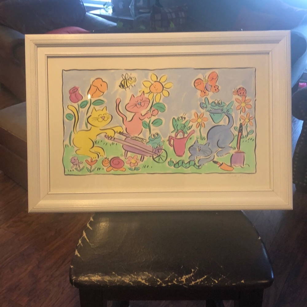 Sally Huss Original signed children’s wall art